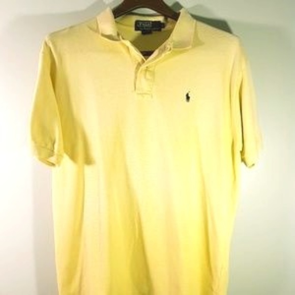 Men's Yellow Ralph Lauren Polo - Picture 1 of 4